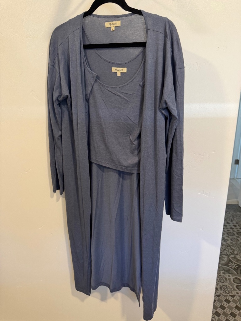 Madewell Cardigan and Tank Top